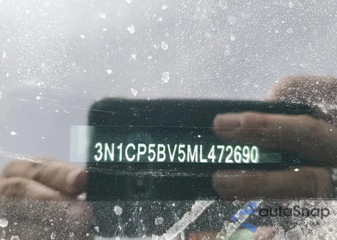 2021 Nissan Kicks S из США, поврежденный, VIN 3N1CP5BV5ML472690